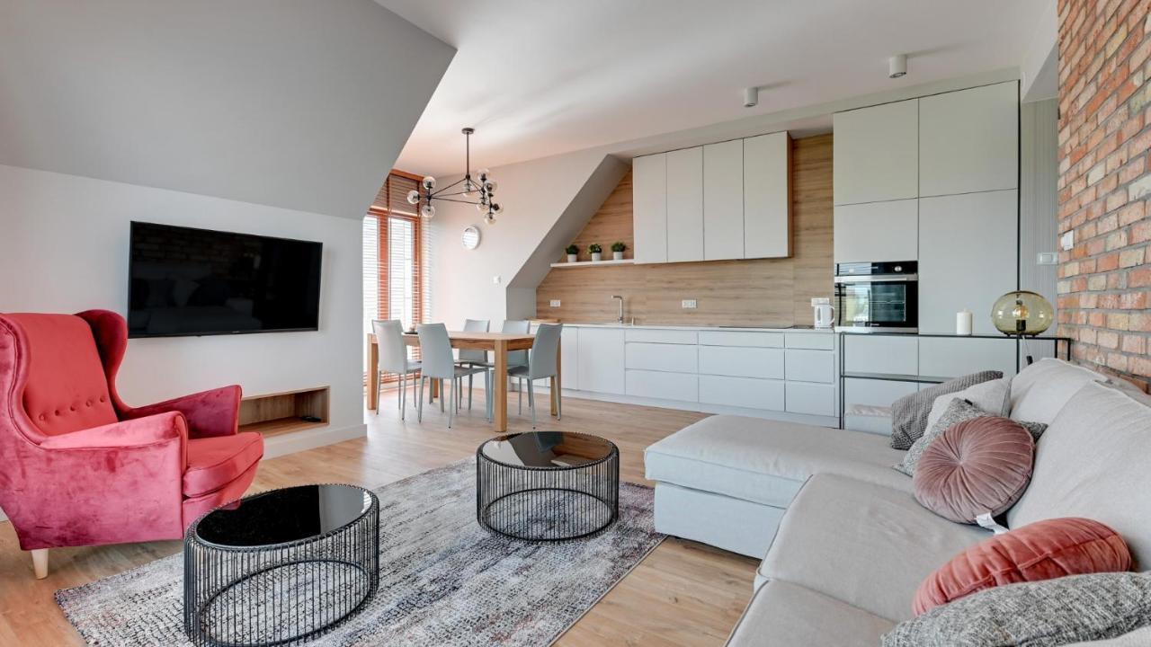 Classy Apartments - Gdansk - Nowa Motlawa Buitenkant foto