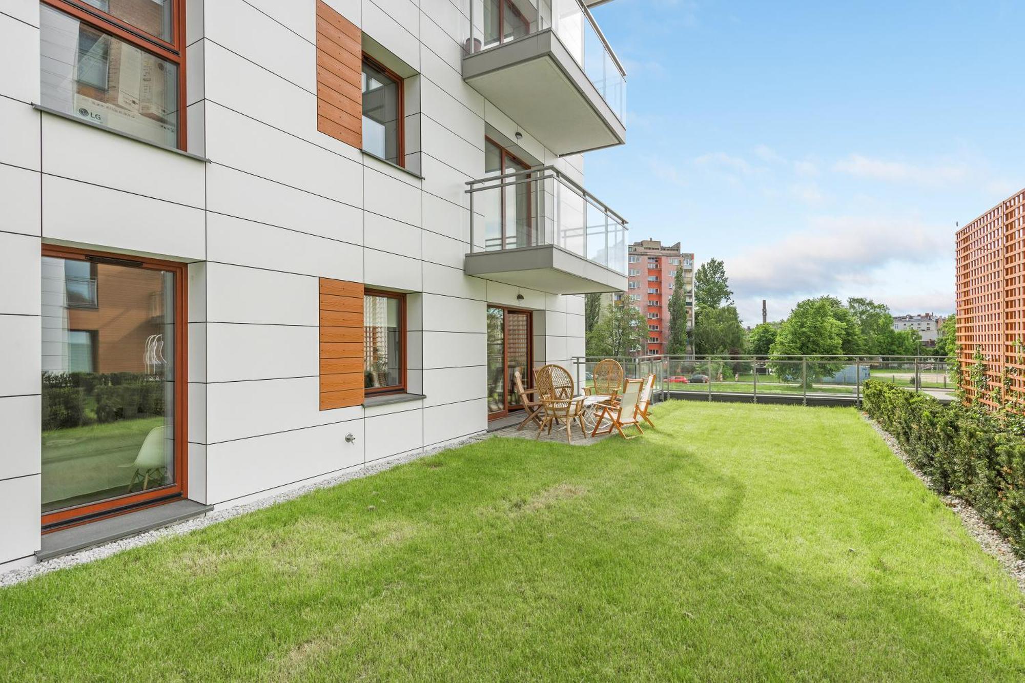 Classy Apartments - Gdansk - Nowa Motlawa Buitenkant foto